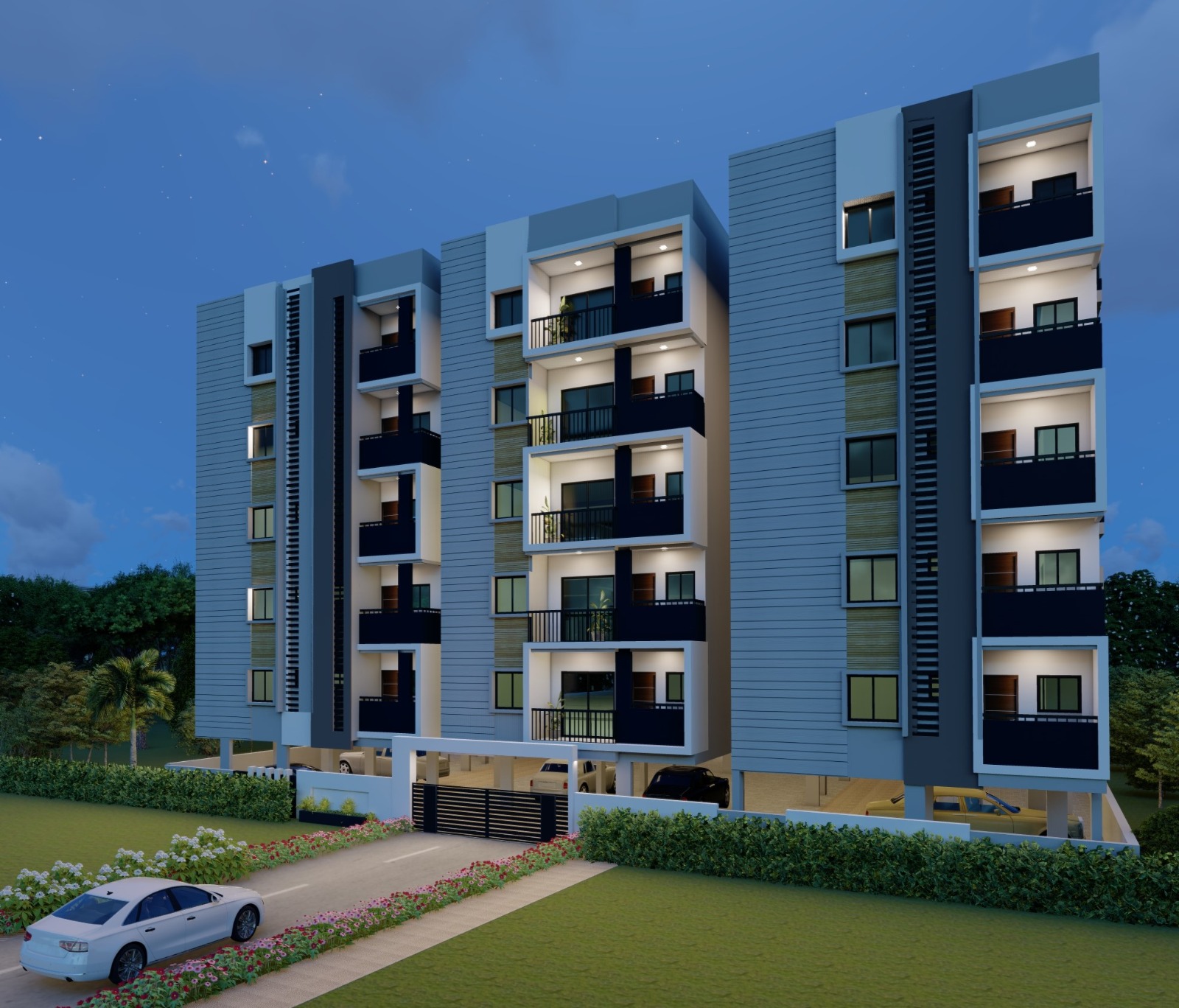 2 BHK Flats available for sale in Kaggadaspura location